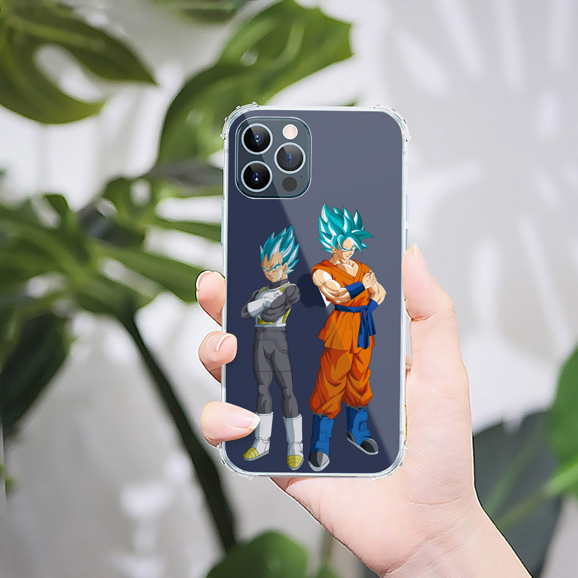 （画像用） ドラゴンボール DRAGON BALL 【iPhone 12シリーズ対応】透明スマホケース（クリアソフトケース）